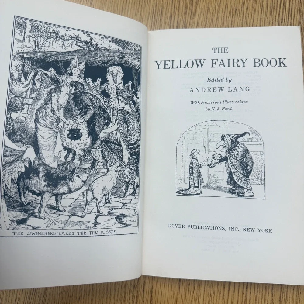 Dover Andrew Lang Fairy Tale Books Box Set 4 Vols Blue Red Green Yellow Good